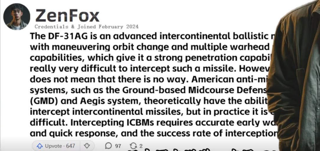 US Forum: If China launches a DF-31AG towards the Philippines, can the United States help intercept (图17)